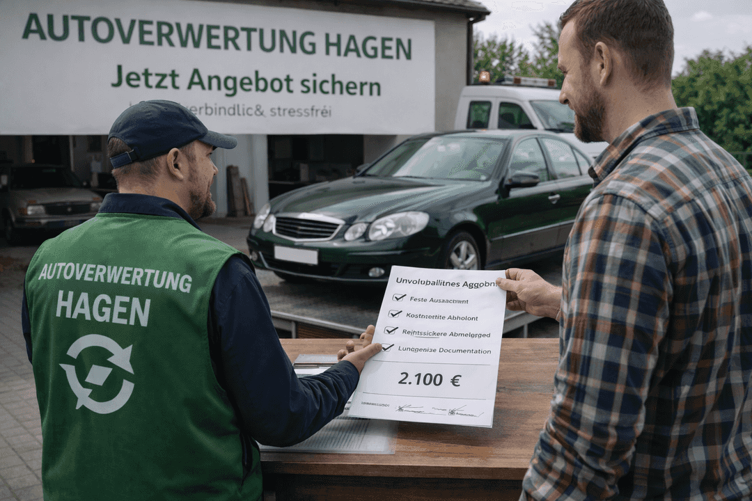 Jetzt Angebot sichern – Ihr direkter Einstieg in die Autoverwertung Sankt Augustin